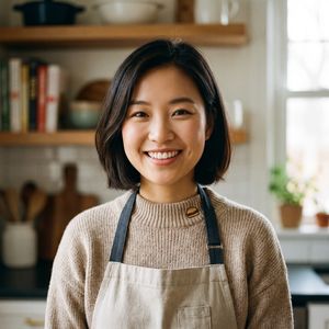 蘑菇视频作者 美食博主小美